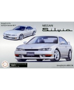 Fujimi Nissan S14 Silvia K`s Aero `96/Autech Version w/Window Frame Masking, 1/24, 03927
