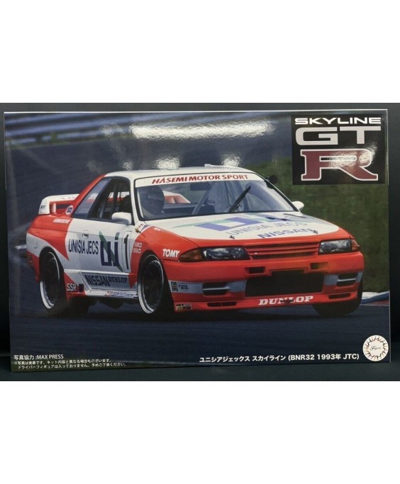 Fujimi Nissan Skyline Unisia Jecs Skyline (BNR32 1993 JTC) 141992 1/12