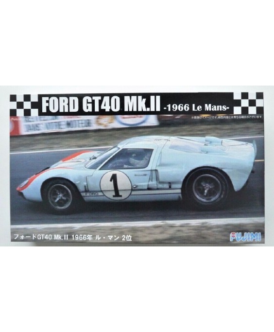 Fujimi Ford GT40 Mk-II `66 LeMans 2nd 26043 1/24