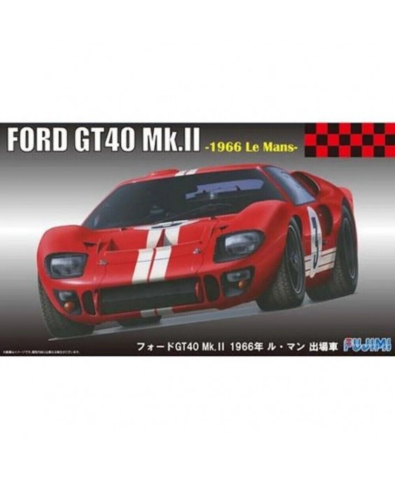 Fujimi Ford GT40 `66 LeMans 26067 1/24