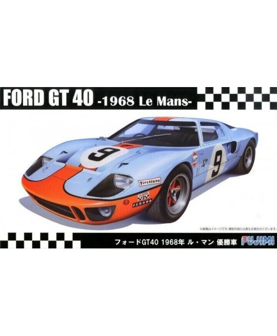 Fujimi Ford GT40 `68 LeMans Winner 26050 1/24