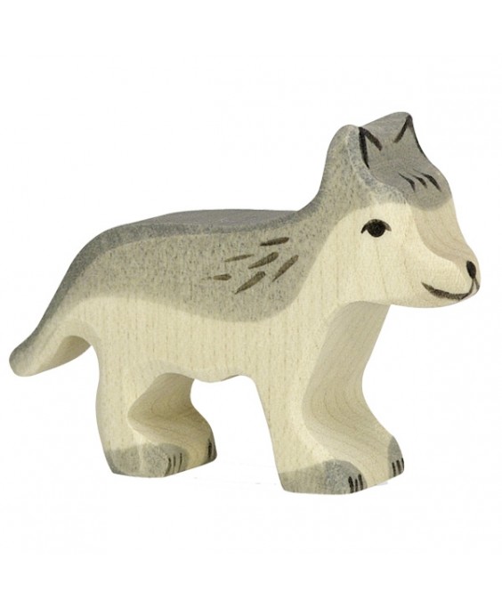 Holztiger medinė figūrėlė - Vilkiukas Holztiger medinė figūrėlė - Vilkiukas
