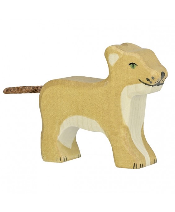 Holztiger medinė figūrėlė - Liūtas, mažas