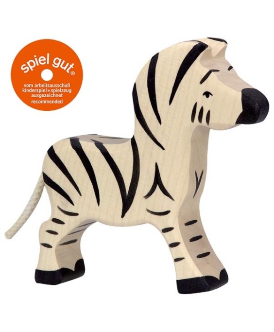 Holztiger medinė figūrėlė - Zebras, mažas