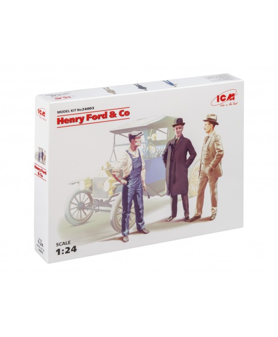 ICM Henry Ford & Co (3 figures) 1/24