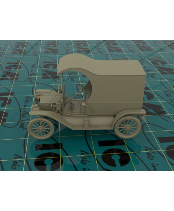 ICM modelis T 1912 Light Delivery Car 1/24 ICM modelis T 1912 Light Delivery Car 1/24