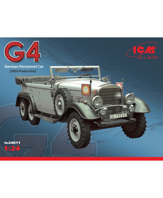 ICM modelis Typ G4 (1935 production), German Personnel Car 1/24