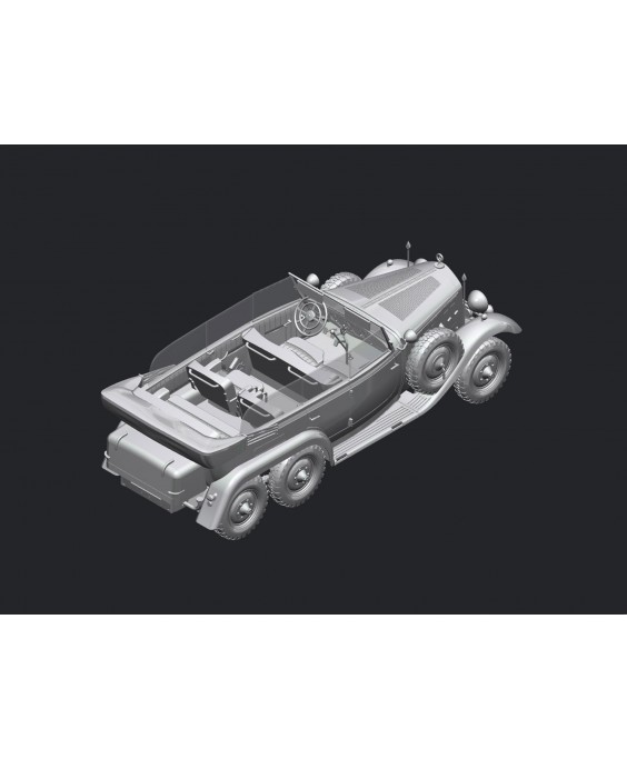 ICM modelis Typ G4 (1935 production), German Personnel Car 1/24