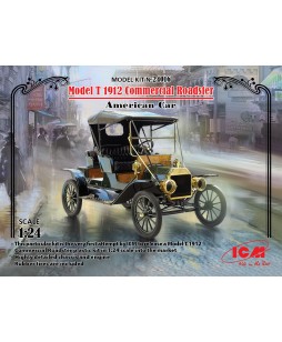 ICM modelis 1912 Commercial Roadster, American Car 1/24