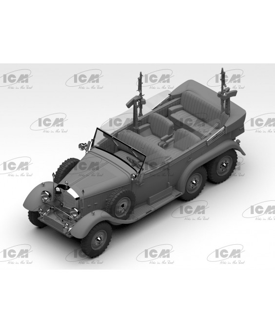 ICM Type G4 with MG 34 and German Staff Personnel 1/24