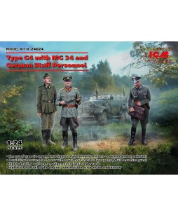 ICM Type G4 with MG 34 and German Staff Personnel 1/24