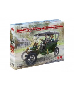 ICM modelis Model T 1911 Touring with American Motorists  1/24