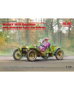 ICM modelis T 1913 Speedster with American Sport Car Drivers 1/24