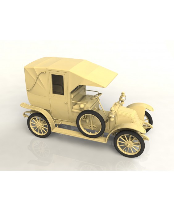 ICM modelis Type AG 1910 Paris Taxi 1/24