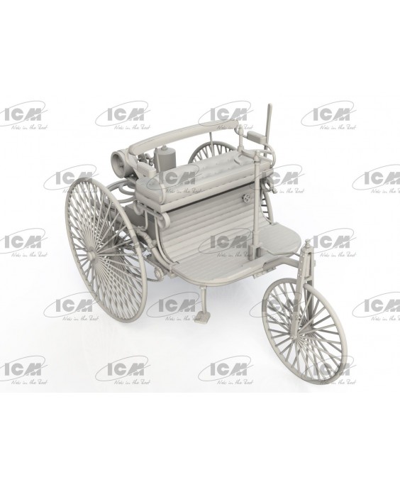 ICM modelis Benz Patent-Motorwagen 1886 – EASY version 1/24