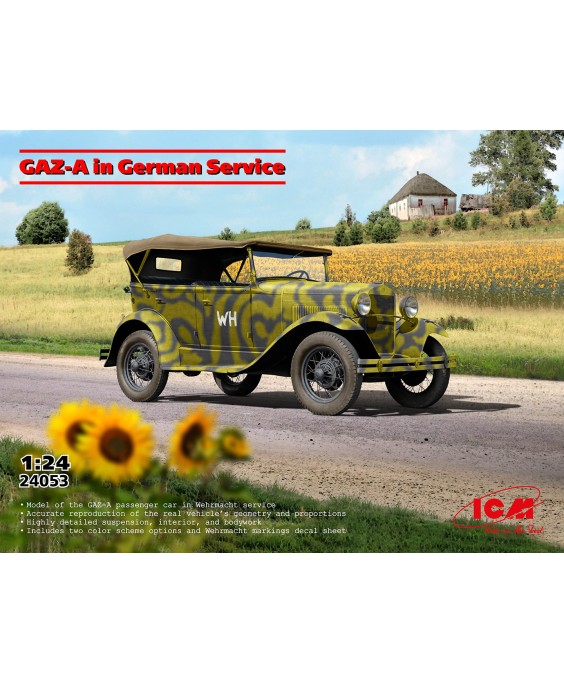 ICM GAZ-A in German Service 1/24
