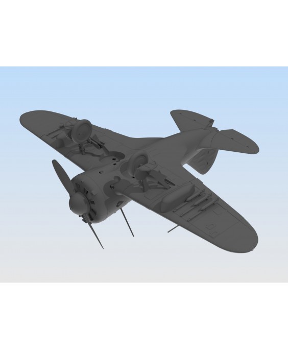 ICM modelis I-16 type 29, WWII Soviet Fighter 1/32