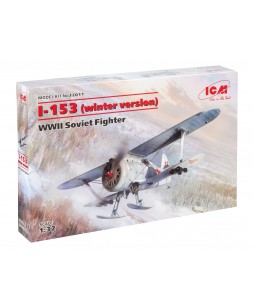 ICM modelis I-153 (winter version), WWII Soviet Fighter 1/32