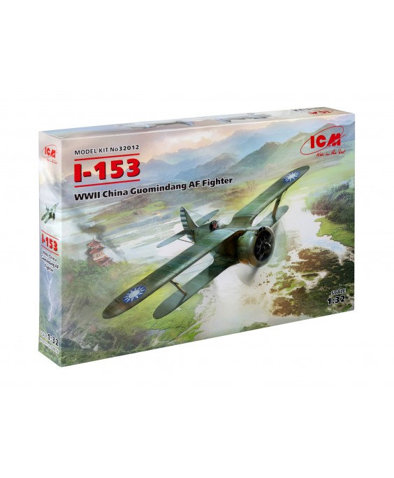 ICM modelis I-153, WWII China Guomindang AF Fighter 1/32