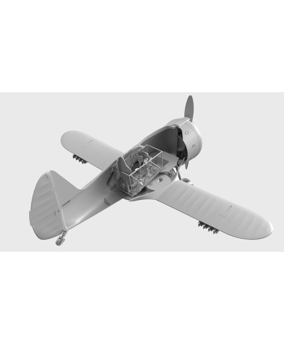 ICM modelis I-153 with Soviet Pilots (1939-1942) 1/32
