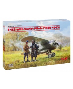 ICM modelis I-153 with Soviet Pilots (1939-1942) 1/32