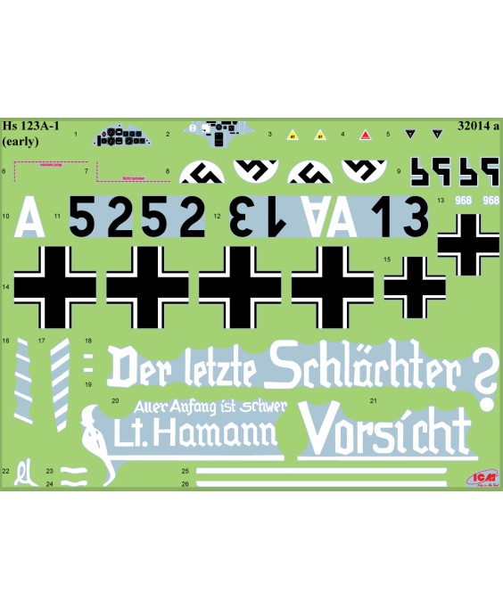 ICM Hs 123A-1 1/32