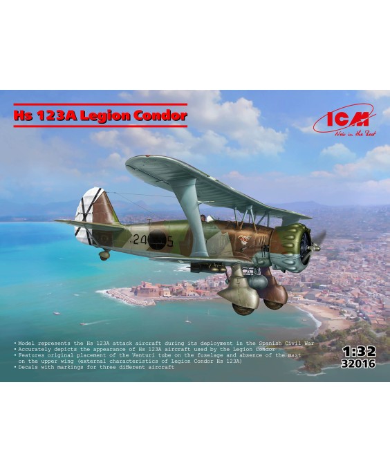 ICM Hs 123A Legion Condor 1/32
