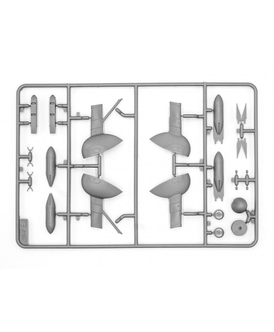 ICM modelis CR. 42CN, WWII Italian Night Fighter 1/32