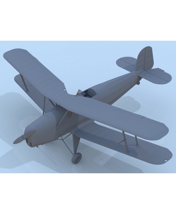 ICM modelis Bücker Bü 131D with German Cadets (1939-1945) 1/32
