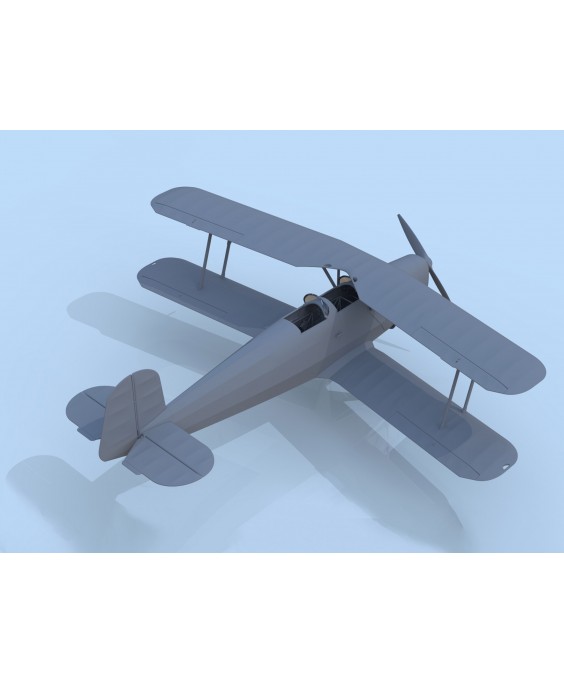 ICM modelis Bücker Bü 131D with German Cadets (1939-1945) 1/32