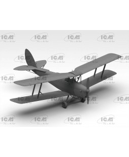 ICM modelis D.H. 82A Tiger Moth, British Training Aircraft 1/32