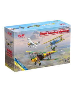 ICM modelis WWII training biplanes 1/32