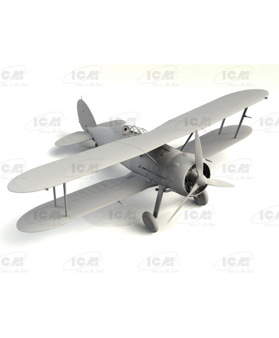 ICM modelis Gloster Sea Gladiator Mk.II , WWII British Naval Fighter 1/32