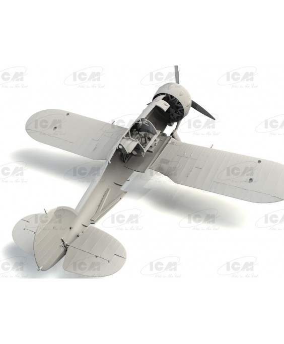 ICM modelis Gloster Sea Gladiator Mk.II , WWII British Naval Fighter 1/32