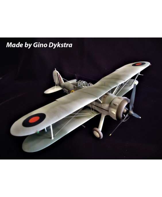 ICM modelis Gloster Sea Gladiator Mk.II , WWII British Naval Fighter 1/32
