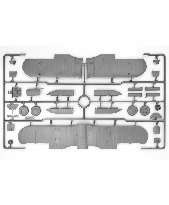 ICM modelis Gloster Gladiator Mk.I with British Pilots in Tropical Uniform 1/32