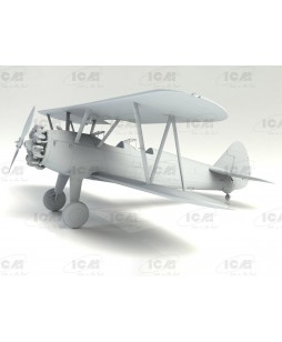 ICM modelis Stearman PT-17/N2S-3 Kaydet , American Training Aircraft 1/32