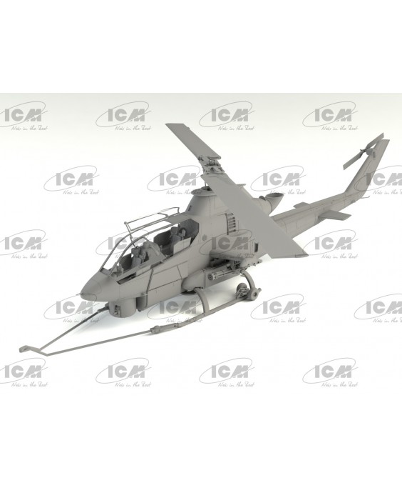 ICM modelis AH-1G Cobra (late production), US Attack Helicopter 1/32