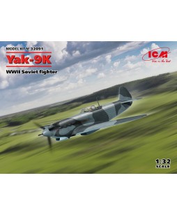ICM modelis Yak-9K WWII Soviet fighter 1/32