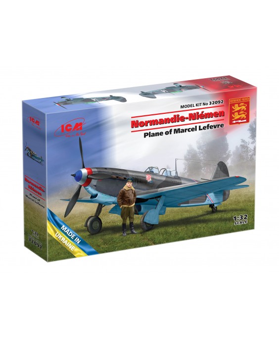 ICM modelis Normandie-Niémen. Plane of Marcel Lefevre 1/32