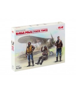 ICM British Pilots (1939-1945) (3 figures) 1/32