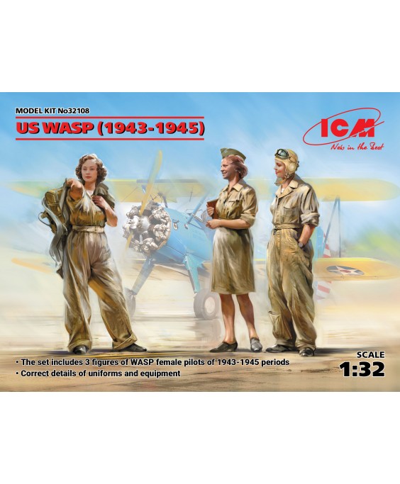 ICM US WASP (1943-1945) (3 figures) 1/32