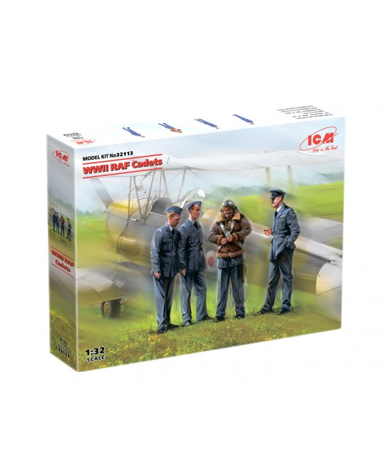 ICM WWII RAF Cadets (100% new molds) 1/32