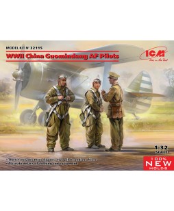 ICM WWII China Guomindang AF Pilots 1/32