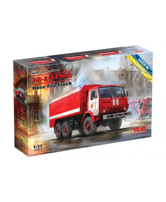 ICM modelis Soviet Hose Fire Truck AR-2, 1/35