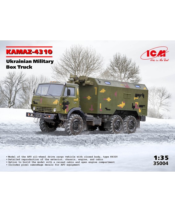 ICM modelis KAMAZ-4310 1/35