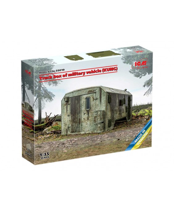 ICM Truck box of military vehicle (KUNG) 1/35