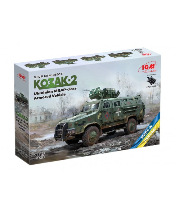 ICM modelis Kozak-2 1/35
