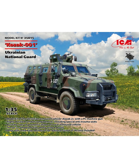 ICM modelis ‘Kozak-001' 1/35