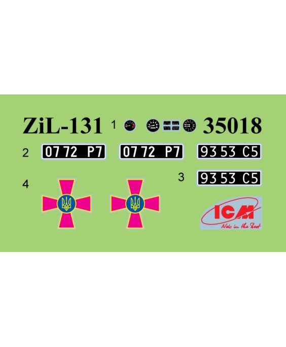 ICM modelis Danger! Mines! Ukraine, summer 2022 1/35